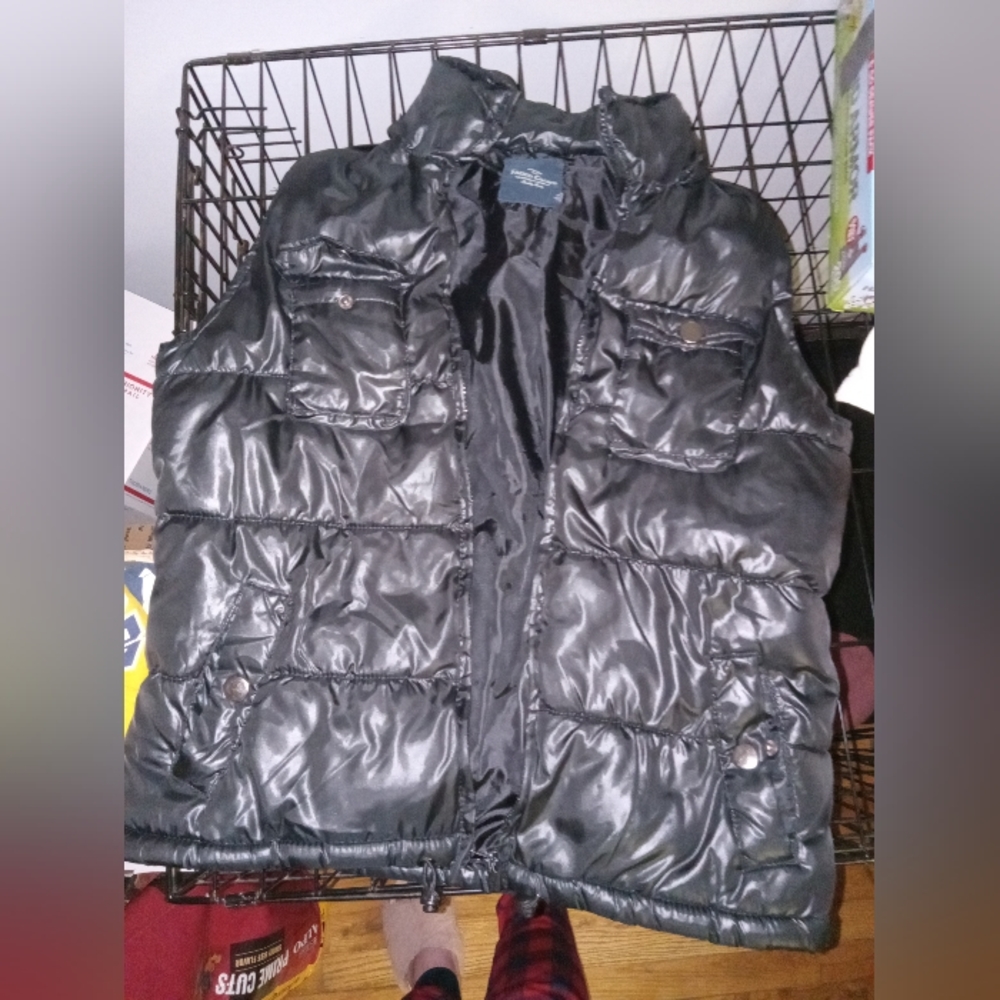 Vintage faded glory puffer vest
